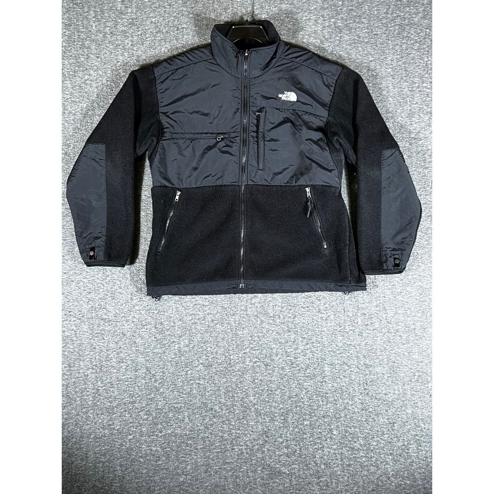 The North Face Denali Polartec Fleece Jacket Mens XL Black Full Zip